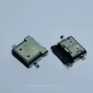 TYPEC ����ĸ�� USB3.1 ˫�ǳ������ 16PIN����DIP+SMTĸ�� ����8.65mm