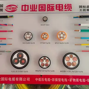中业电缆-RVB2x0.5mm2广东电缆厂