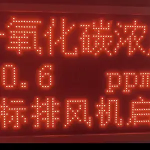 一氧化碳监测LED屏 CO监测LED屏 一氧化碳实时监测 CO实时监测