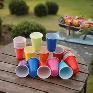 双色杯PP杯beerpong 杯派酒吧泳池派对游戏杯可配乒乓球套装