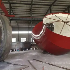 泰拓钢厂烧结除尘陶瓷贴片弯头 