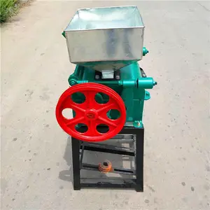 小型农作物挤扁机_商用单相电挤扁机_小型高效压扁机厂家报价