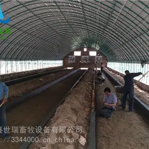 养羊大棚搭建价格 养羊棚建设厂家 羊舍施工安装