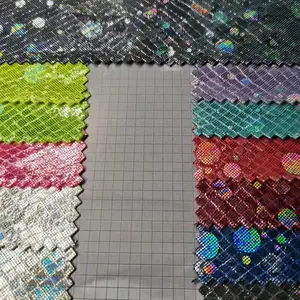 烫金洗水工艺 焕彩镭色 高牢度 耐洗水 服装箱包鞋材面料