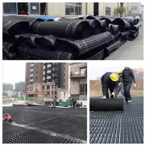 厂家直销屋顶车库顶板绿化塑料防卷材排水板滤水板疏水板