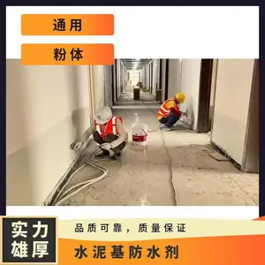 龙晨水泥基渗透结晶型防水材料卫生间返潮抗碱腻子纳米级水泥基