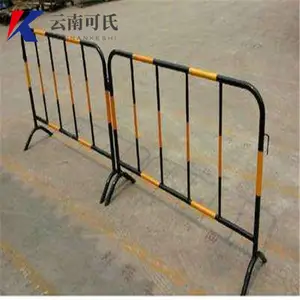 云南铁马护栏施工铁护栏定制施工护栏交通防护栏