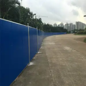 彩钢板围挡 防风防尘临时围挡 道路隔离板