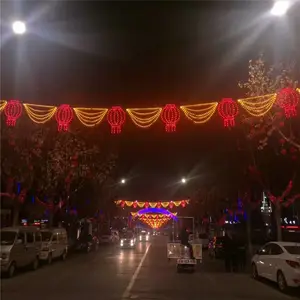 LED跨街灯厂家 LED过街灯价格 LED路灯杆造型灯款式