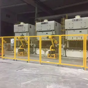 嘉兴冲压三合一送料机 机器人冲压搬运线 多工位三次元机械手