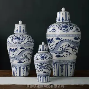 景德镇陶瓷酒瓶1斤3斤5斤10斤黑白送礼藏酒泡酒坛子密封散酒酒罐
