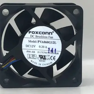 ȫ�¸�ʿ��PVA060G12M 12V 0.22A 6CM 6025���ٷ���(w��)��CPUɢ���L(f��ng)��