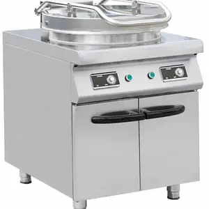京明华商用电饼铛 YCD60-1柜式电饼铛 60型烙饼机煎饼铛