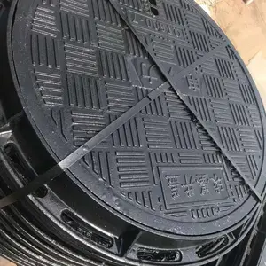山东金宏通球墨铸铁圆形井盖 铸铁地沟盖板 球磨铸铁地沟水篦子定制销售