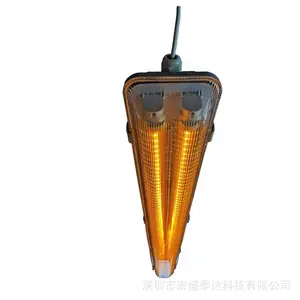 1.5米双管应急黄光滤波480nm520nmLED应急三防灯管48W