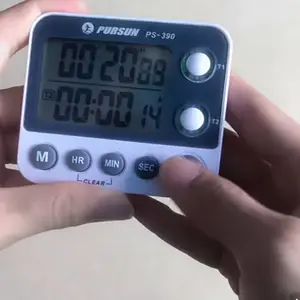 便携式双通道计时定时器