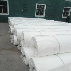 山东300g白色土工布 加筋过滤隔离