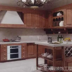 古典实木整体橱柜