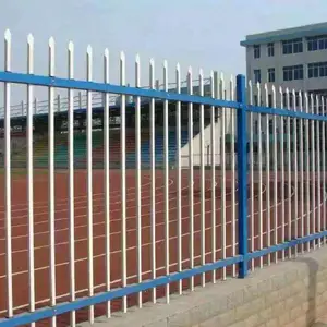 优盾喷塑厂区外墙防护栏庭院防攀爬围栏锌钢护栏