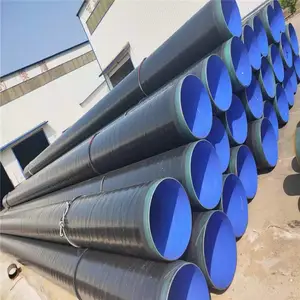 供应 冀恒运 地埋输水 DN600涂塑钢管 3PE防腐管道加工定制