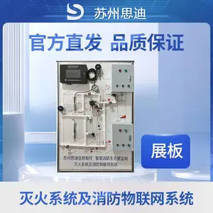 展板 灭火系统及消防物联网系统 思迪精品制作