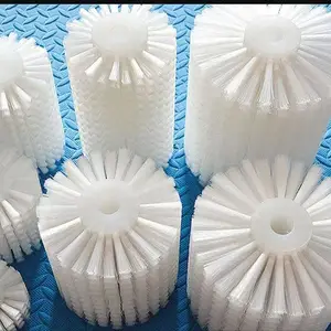清洗机械毛刷尼龙刷工业刷PP定制空心滚刷钢丝耐磨异形刷