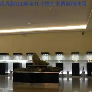 BOXTAR宝丽星B11820高效LED珠宝射灯应用在世博玉宫作LED翡翠展示照明工程