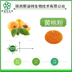 SC资质 淡黄色粉末 黄桃提取物 10:1 黄桃粉 现货 包邮