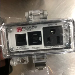 优势供应 Grace Engineered Products 带护罩插座面板 P-R2-F3R3