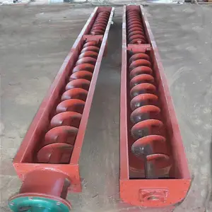 鑫工智能 厂家 管式水泥螺旋输送机 蛟龙搅拌站给料机 不锈钢输送设备