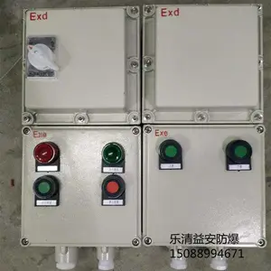 防爆电机综合磁力启动控制箱带总开关配电箱
