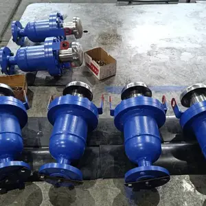 浆体管道自动排气阀 PQ41F-64C DN100 矿浆排气阀 上海三丰阀门制造