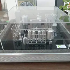 国内外展水处理环保展会模型可定制污水处理反渗透EDI超滤设备模型