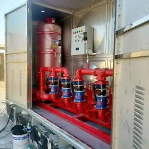 4.5×4×2m 消防双系统不锈钢水箱|消火栓喷淋双系统储水