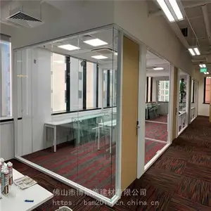 广州 成品办公隔断 钢铝玻璃隔断 高隔墙