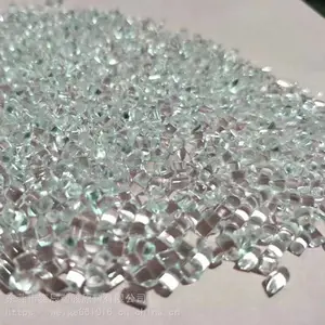 软质PVC透明3度5度10度颗粒/洁白高透阻燃PVC环保塑料