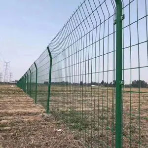 浸塑钢丝网围栏 圈山光伏护栏网 优盾可定制焊接隔离栅