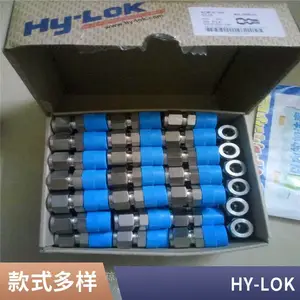 韩国HY-LOK穿板接头CBU-4卡套接头不锈钢隔膜阀库存