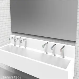 Dryflow龙头式干手器、皂液器、水龙头三合一产品