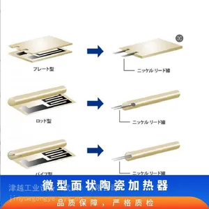 KASHIMA-HOT 加岛 微型面状陶瓷加热器 高瓦特密度紧凑型加热片