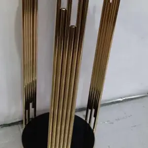 拉丝不锈钢制品 镀色哑光不锈钢餐桌 酒店家具 专业加工酒店制品供应