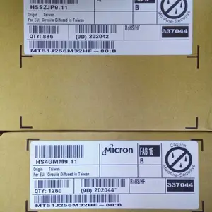 美光内存显存芯片热卖MT51J256M32HF-80:B