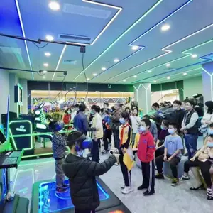 TOPOW星际空间VR科幻乐园开店6人VR飞船星际战舰场地娱乐设备