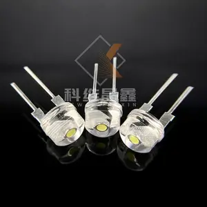 F8��ñů�׹�8mm��ñ0.5W��֧�ܵ͹�˥LED��������� ��ɫ0.75W
