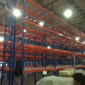 重型货架仓 储加厚大型定制高位工业仓库库房承重托 盘货架.
