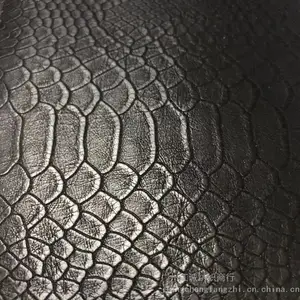 pu人造革 蛇纹四面弹牛奶丝 服装打底裤 pu皮料
