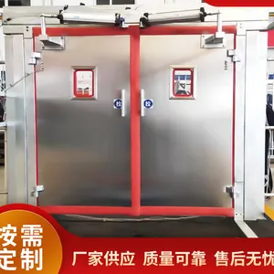 2.5x2.8m不锈钢无压透视风门-六安不锈钢无压平衡风门