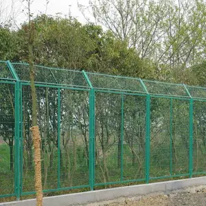 河道铁丝网围栏 厂家供应水库河道池塘围栏网