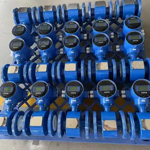 智能电磁流量计液体污水废水泥浆纸浆消防水防腐一体分体式计量表