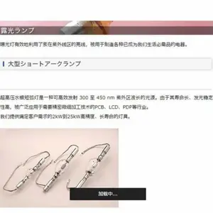 日本yumex 精密微细加工超高压水银短弧灯FIC-β16000